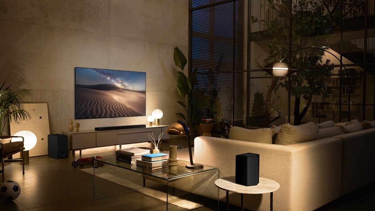 Smart TV más barra de sonido