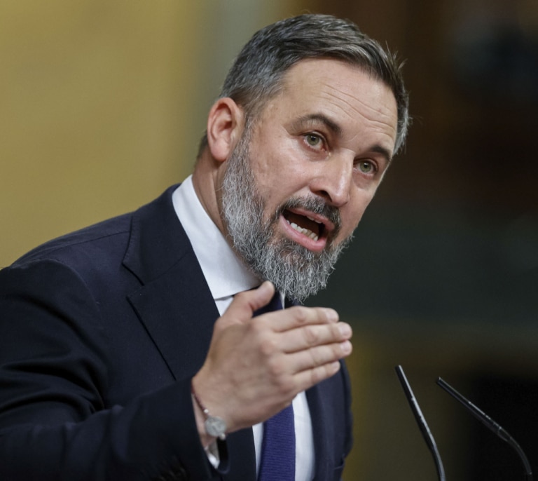 Abascal dice en Estrasburgo que no ha encontrado "voluntad" en el PP para coordinarse contra la amnistía