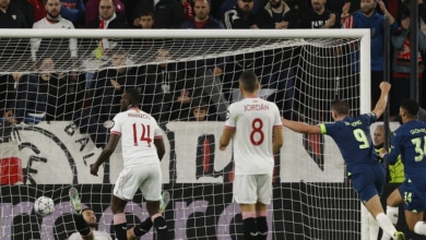 El Sevilla se hunde en Champions tras desperdiciar un 2-0