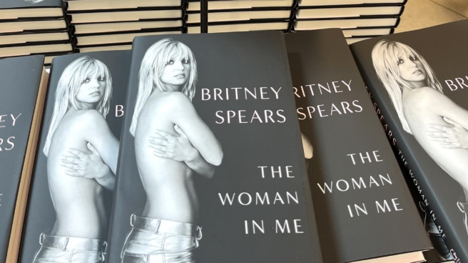 El libro de Britney Spears en una librería de Los Ángeles El libro de Britney Spears en una librería de Los Ángeles