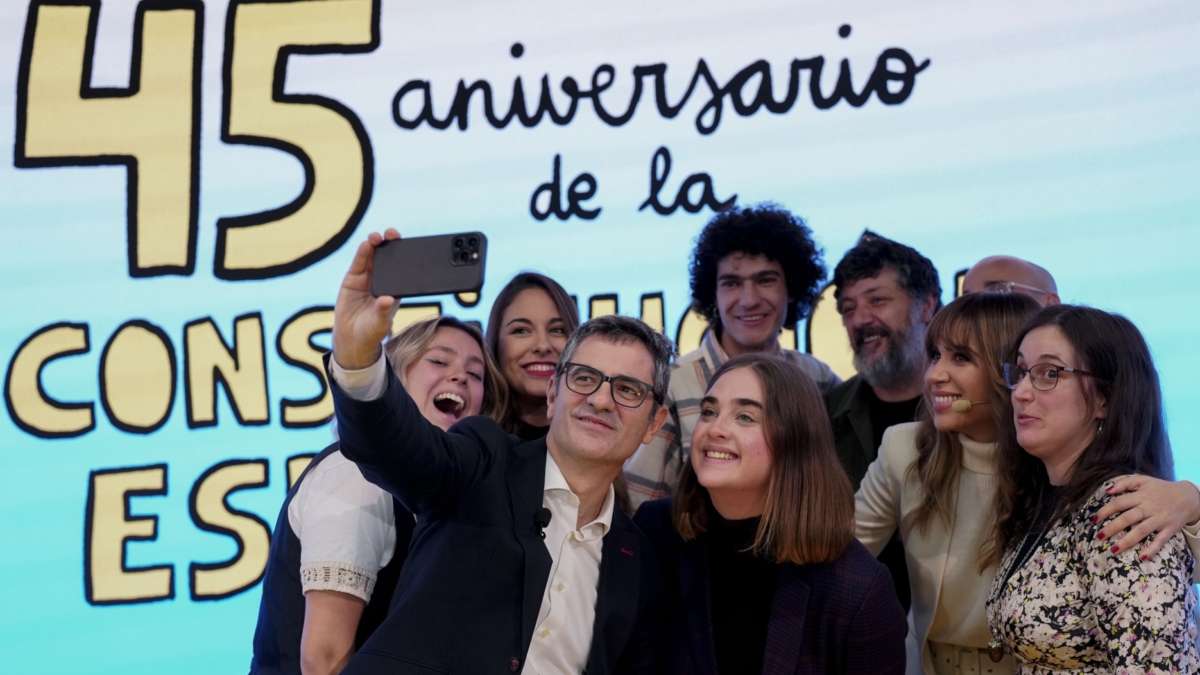 Bolaños, en un acto con motivo del 45 aniversario de la Constitución.