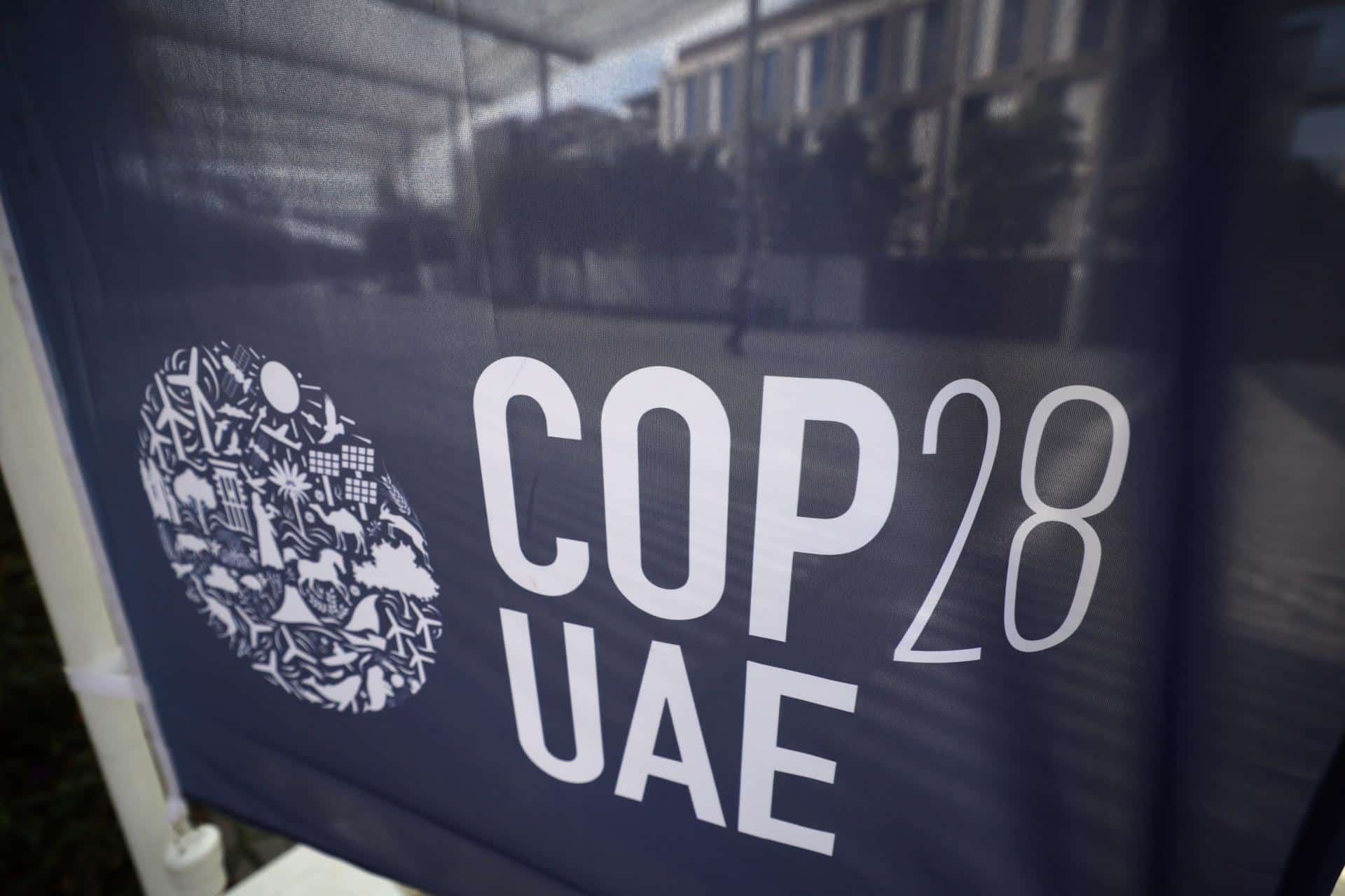 Logo de la COP28. 