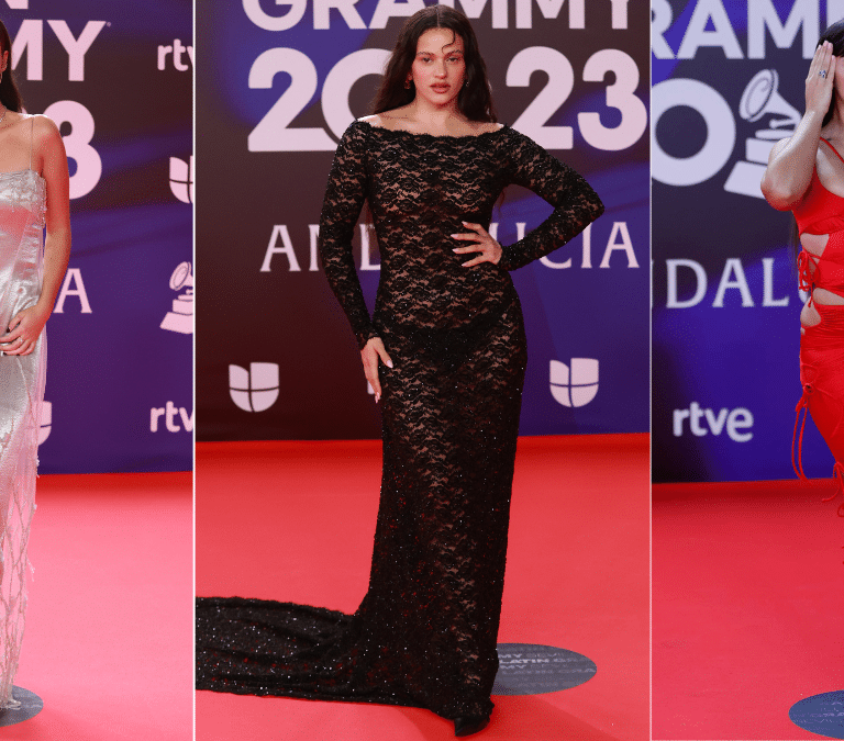 Nathy Peluso, Shakira, Victoria Federica... estilos opuestos en la alfombra roja de los Latin Grammy