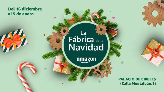 Amazon lleva al Palacio de Cibeles la "magia de la Navidad" con pista de hielo, 'foodtrucks' y entradas para 'Operación Triunfo'