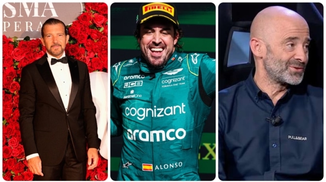 Las reacciones a la exhibición de Fernando Alonso: Antonio Banderas, Lobato…