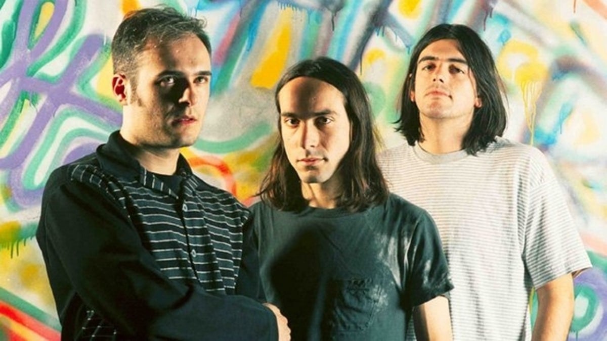 Roberto Nicieza, Fran Fernández y Tito Valdés, en una imagen de época de Australian Blonde. Su tema "Chup Chup", uno de los grandes éxitos del primer 'indie' español, cumple 30 años.