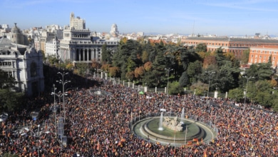 'No en mi nombre': miles de personas vuelven a clamar contra la amnistía en Cibeles