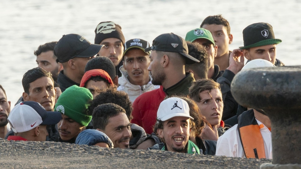 Récord de llegadas de migrantes en la ruta canaria desde 2009, según el Frontex