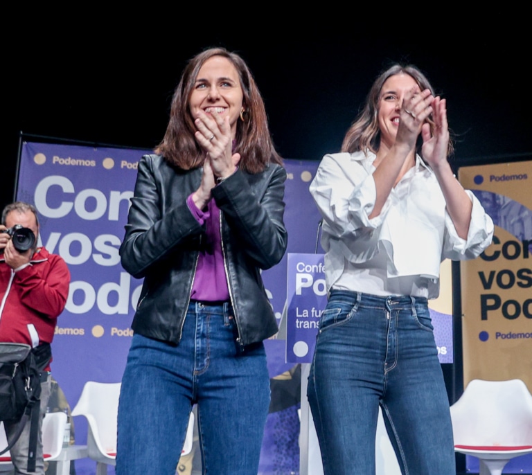 Belarra tacha de "violencia política " la decisión del TC de rechazar el recurso de Montero contra su condena
