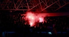 Cuatro detenidos en los incidentes previos al partido entre Real Sociedad y Benfica