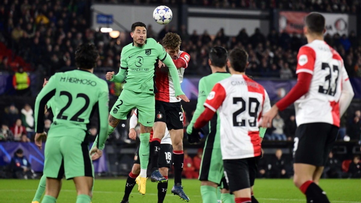 Feyenoord-Atlético de Madrid de la Champions League 23/24