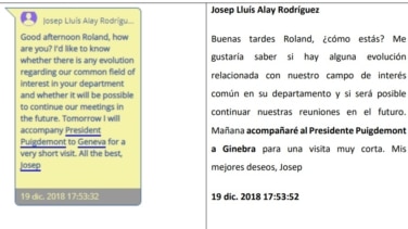 Las conexiones de 'Tsunami' con Rusia y Suiza enredan la aplicación de la amnistía