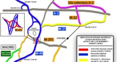 Cerrada la glorieta de Arcentales por las obras de acceso al Metropolitano: estos son los desvíos y modificaciones