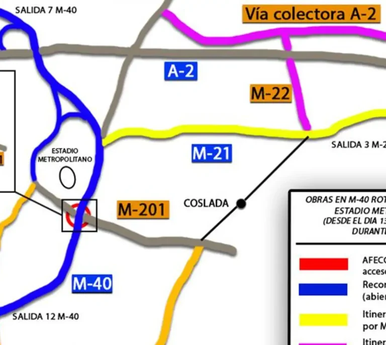 Cerrada la glorieta de Arcentales por las obras de acceso al Metropolitano: estos son los desvíos y modificaciones