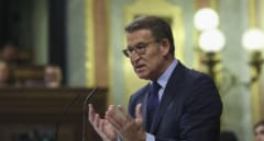 Feijóo califica de "ejercicio de corrupción política" la investidura de Sánchez, pero reconoce su "mayoría legítima"