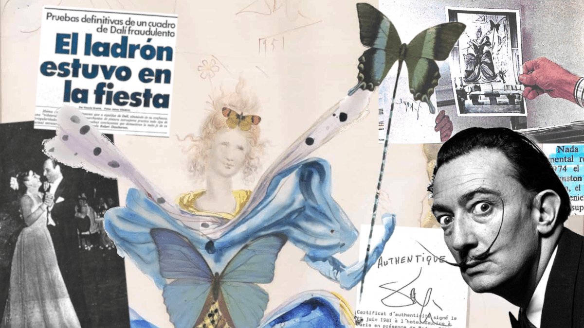 Una puesta de largo, una acuarela de Dalí y un mural robado: la fiesta de la alta sociedad catalana que acabó en escándalo