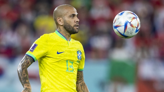 La Audiencia Nacional da la razón a Dani Alves y anula la reclamación de Hacienda de 2 millones de euros Dani Alves de Brasil en acción durante la Copa Mundial de la FIFA Qatar 2022, octavos de final del partido de fútbol entre Brasil y Corea del Sur en el Estadio 974