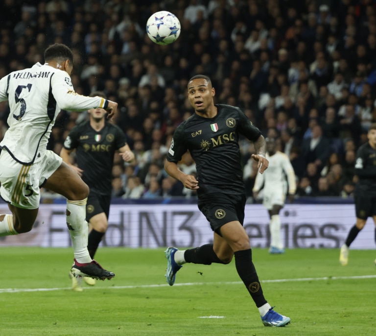 El Real Madrid deslumbra al Nápoles con Rodrygo y Bellingham a la cabeza