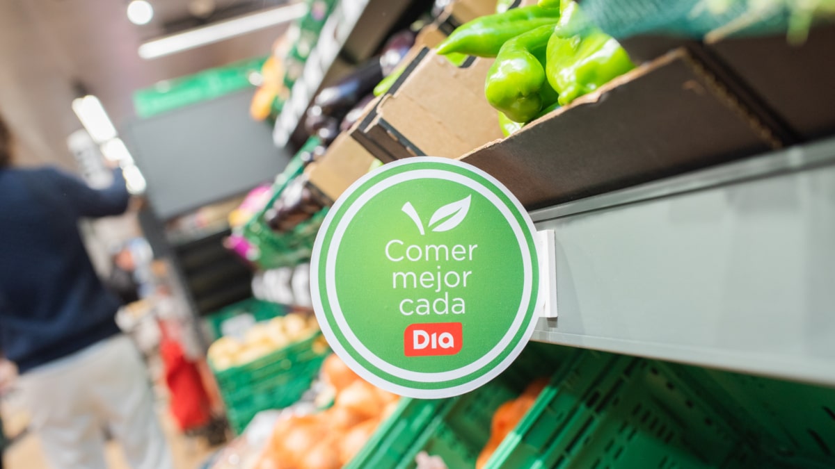 Campaña saludable supermercado DIA, llamada "Del campo a la mesa"