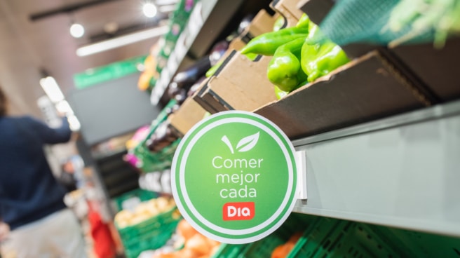 Campaña saludable supermercado DIA, llamada "Del campo a la mesa"