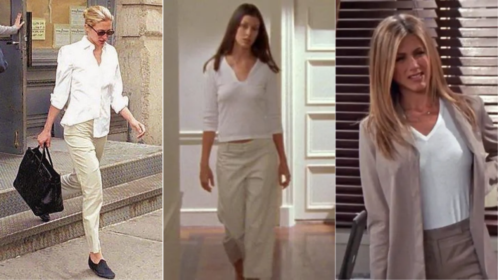 Carolyn Bessette-Kennedy, Natasha from Sex and the City and Rachel from Friends