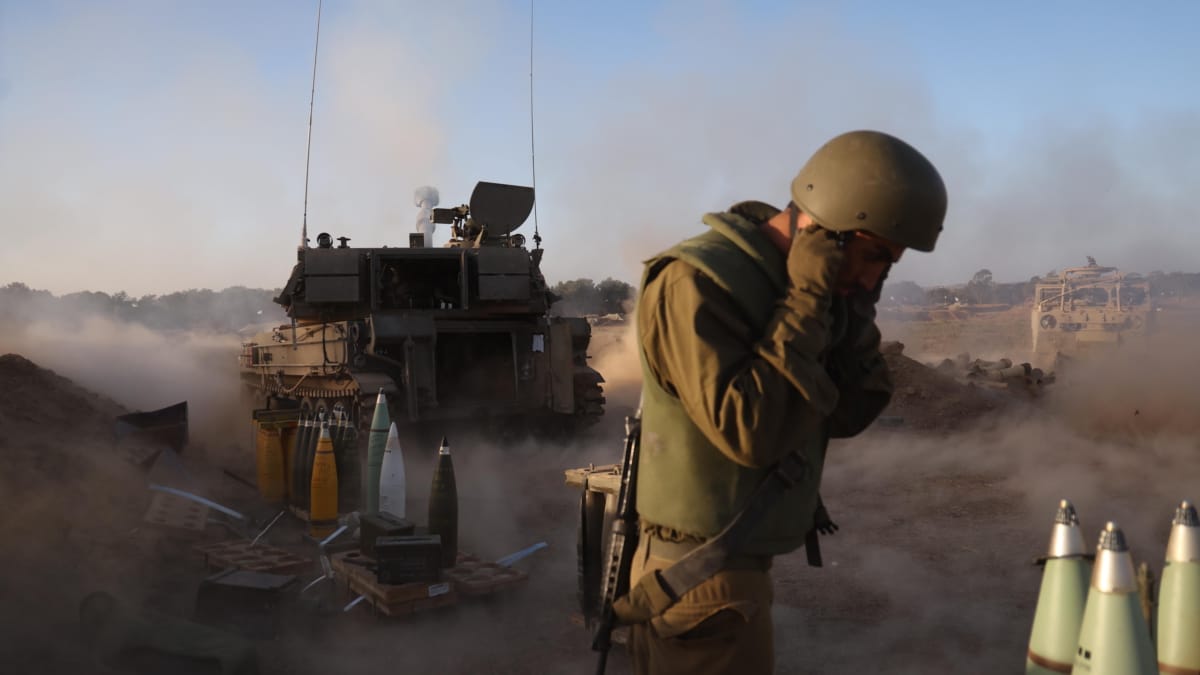 El Ejército israelí en la Franja de Gaza