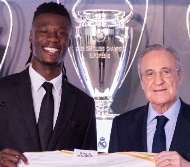 El Real Madrid hace oficial la renovación de Camavinga