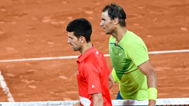 Novak Djokovic y Rafa Nadal Novak Djokovic y Rafa Nadal