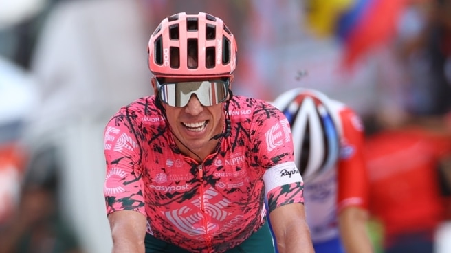 Rigoberto Urán, ciclista del EF Education-EasyPost Rigoberto Urán