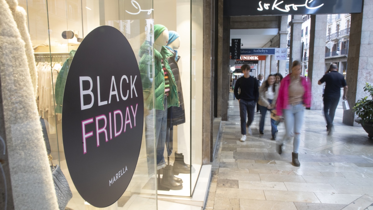 Descuentos por el Black Friday en Palma de Mallorca (España)