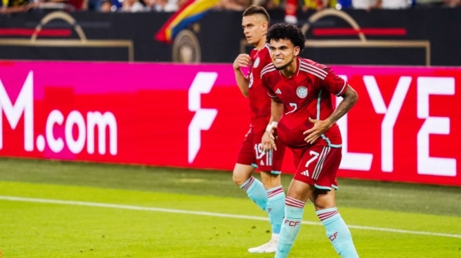 Luis Díaz con Colombia Luis Díaz