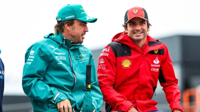Fernando Alonso y Carlos Sainz Fernando Alonso y Carlos Sainz