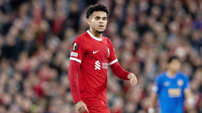 Luis Díaz, delantero del Liverpool Luis Díaz