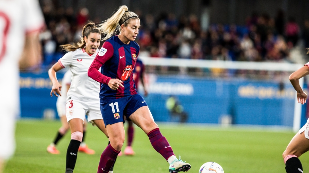 Alexia Putellas con el Barcelona