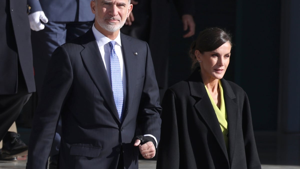 Los reyes Felipe y Letizia a su llegada a Dinamarca