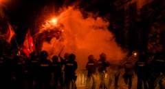 Un antidisturbios, sobre las revueltas en Ferraz: "En 10 años nunca vi tirar gas lacrimógeno"