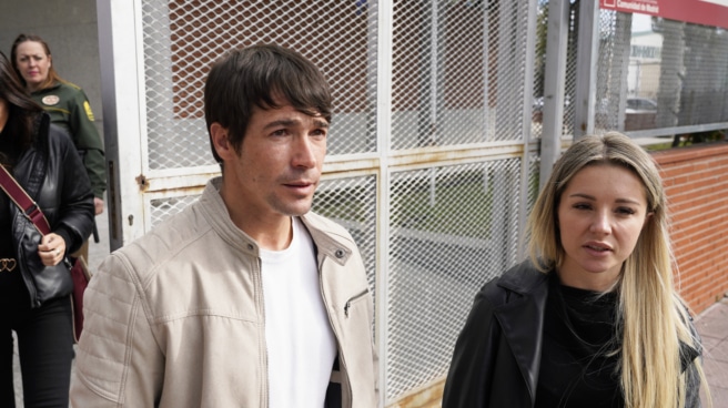 Juan José Ballesta sale del juzgado junto a su abogada, Beatriz Uriarte, tras declarar Juan José Ballesta sale del juzgado junto a su abogada, Beatriz Uriarte, tras declarar