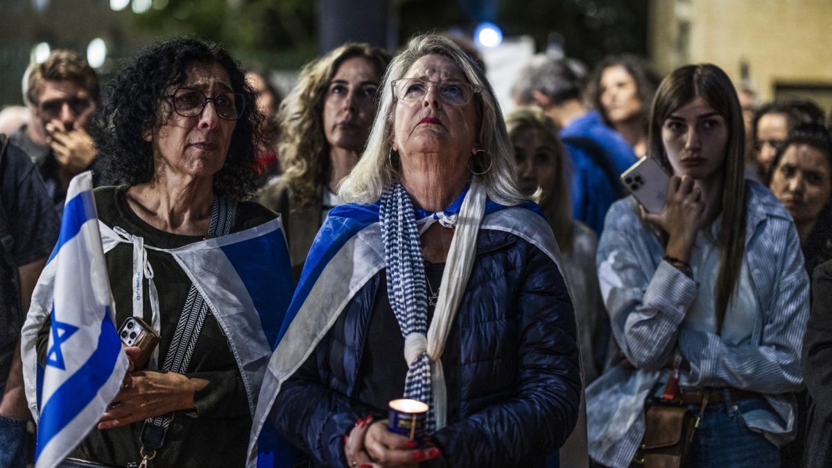 Homenaje a las víctimas de Hamás