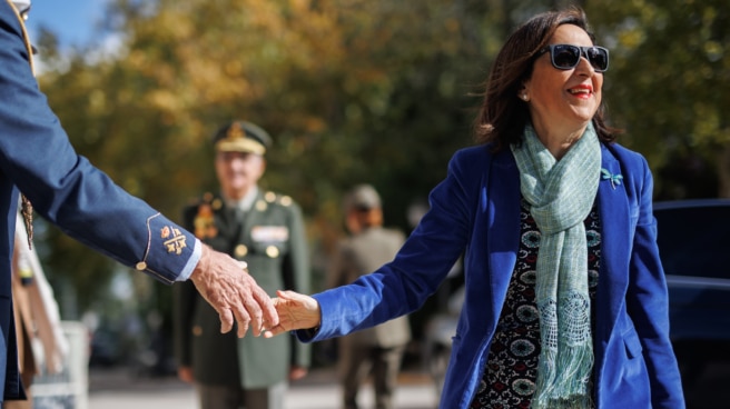 Margarita Robles, en la Academia Central de Defensa. Margarita Robles, en la Academia Central de Defensa.