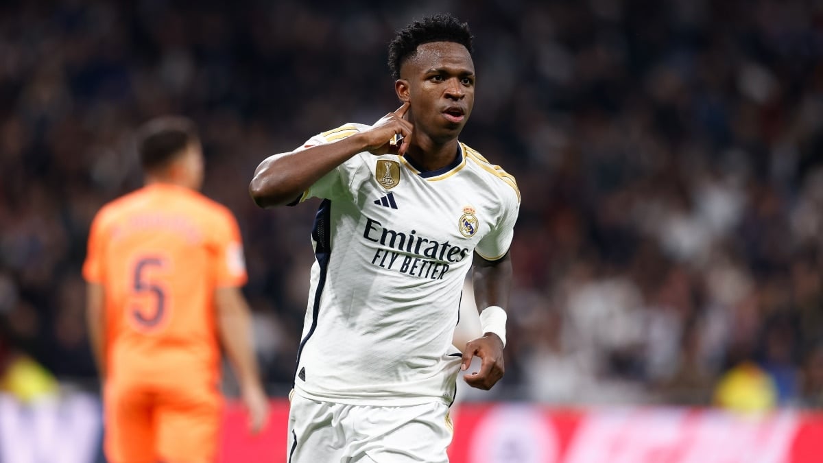 Vinicius Junior con el Real Madrid