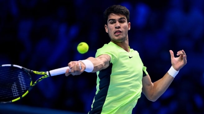 Carlos Alcaraz en las ATP Finals Carlos Alcaraz