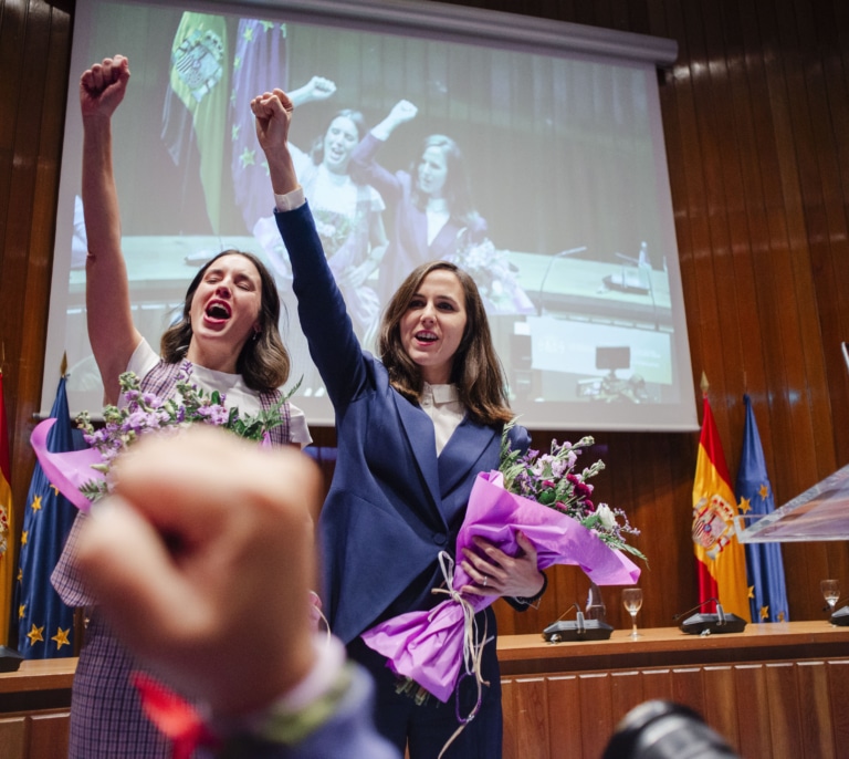 Irene Montero se echa al monte