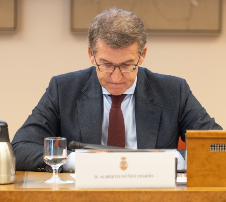 Feijóo responde al PSOE que  rechaza lecciones "de los que quieren amnistiar hechos violentos"