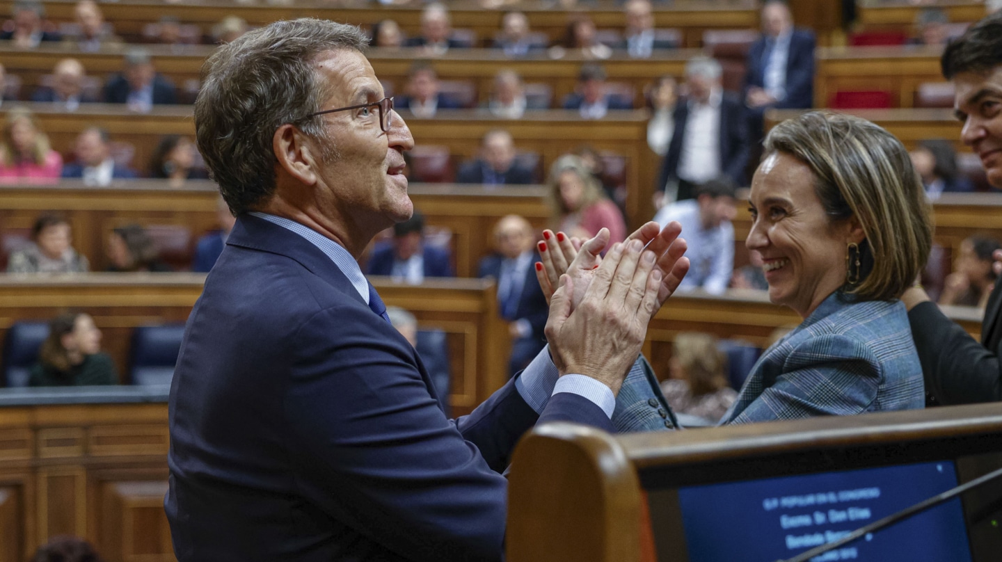 El discurso de Feijóo denota la apuesta del PP por una legislatura lo más alejada posible de Vox