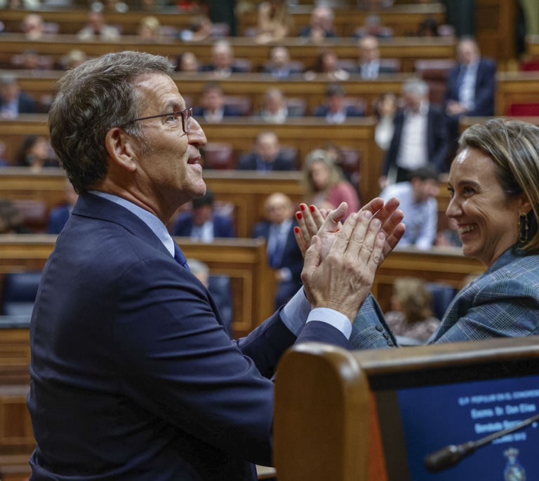 El discurso de Feijóo denota la apuesta del PP por una legislatura lo más alejada posible de Vox