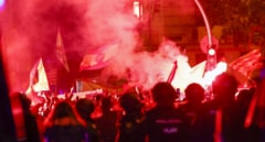 La Policía detiene a varios ultras por los disturbios en Ferraz