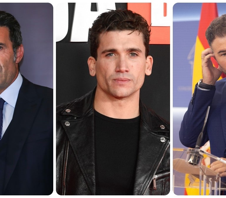 El apoyo de Figo al actor Jaime Lorente en su discusión con Gabriel Rufián