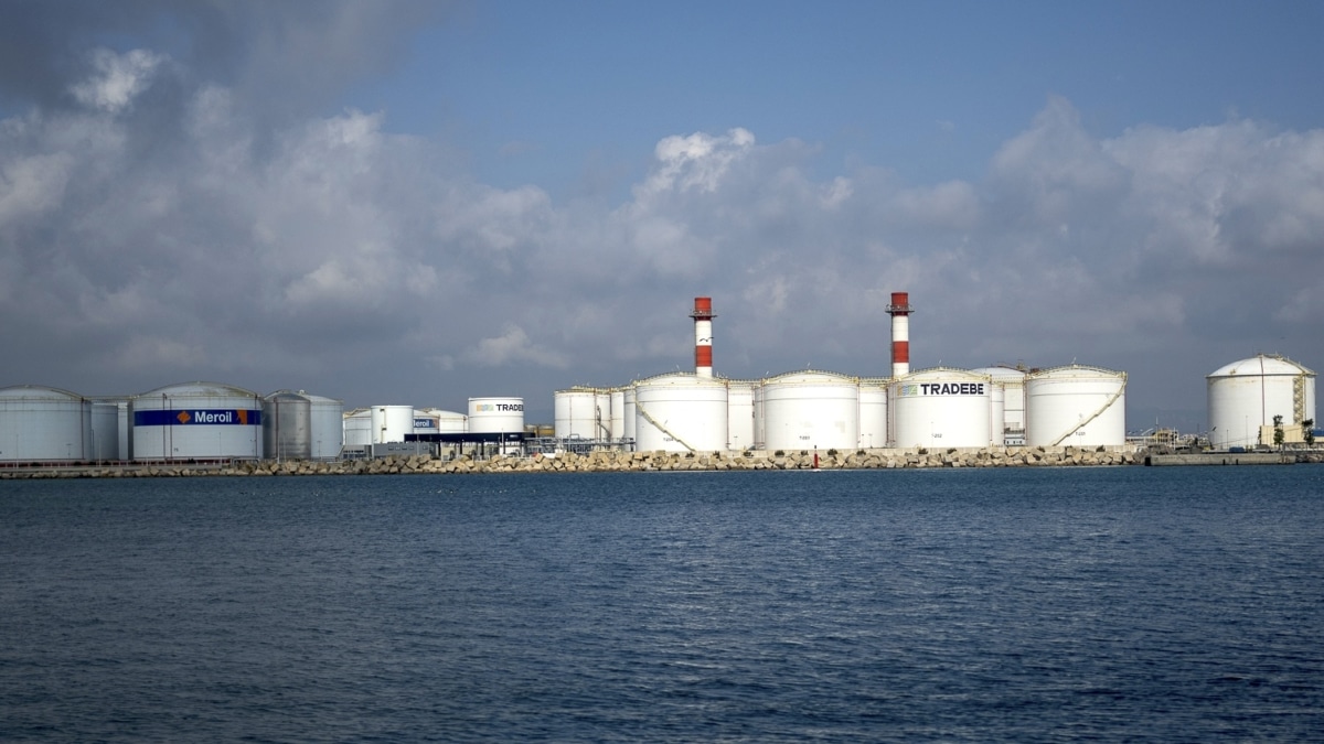 Gaseoductos en el puerto de Barcelona