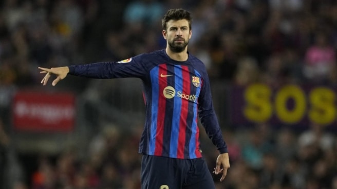 Gerard Piqué con el Barça Gerard Piqué