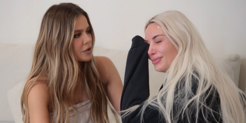 Kim Kardashian llora por los comentarios antisemitas de Kanye West 